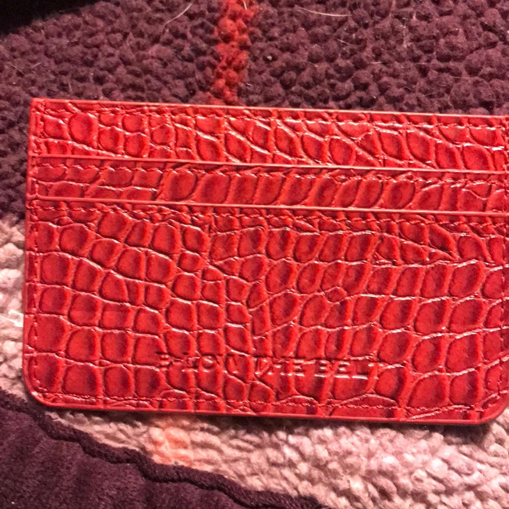 NWOT B-Low The Belt Croc Card Case